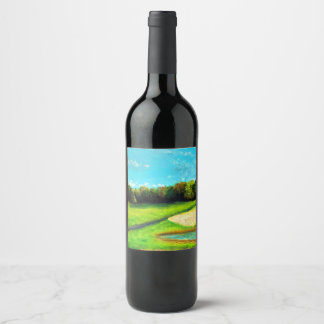 Étiquette Pour Bouteilles De Vin Le Étiquette Vin Vert