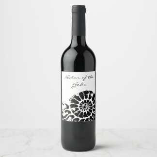Étiquette Pour Bouteilles De Vin Le nectar des dieux