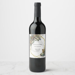 Étiquette Pour Bouteilles De Vin Le Vignoble