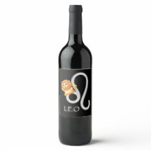 Leo Wine Label
