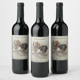 Étiquette Pour Bouteilles De Vin Les Espagnols bretons, la Bretagne française, le c