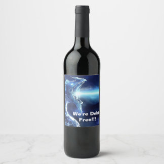 Étiquette Pour Bouteilles De Vin Libérez votre Dragon