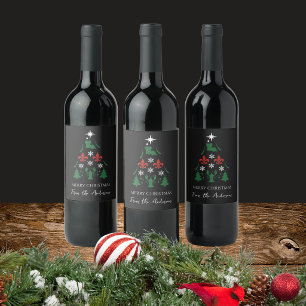Étiquette Pour Bouteilles De Vin Louisiane Noël Vacances Cajun