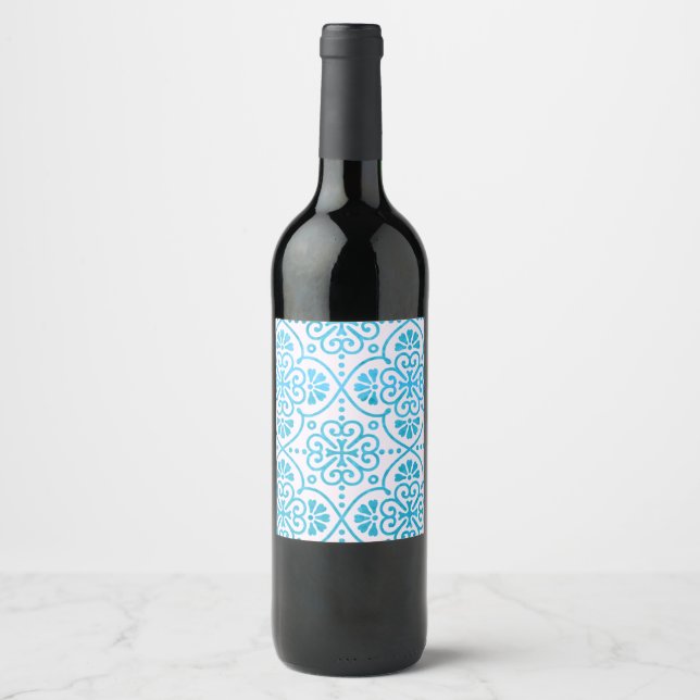 Étiquette Pour Bouteilles De Vin Lumière perse (Devant)