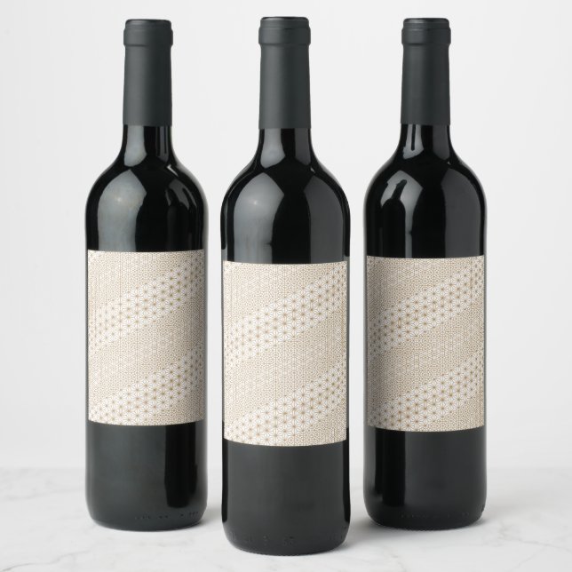 Étiquette Pour Bouteilles De Vin Luxe (Bouteilles)