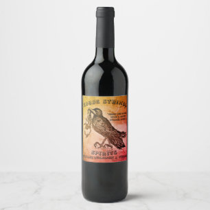 Étiquette Pour Bouteilles De Vin Maison Strimel Étiquette de boissons