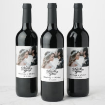 Mariage de Merci photo personnalisé