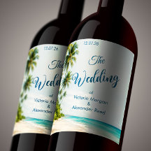 Mariage sur la plage du paradis tropical