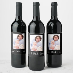 Étiquette Pour Bouteilles De Vin Meilleur Étiquette de vin Papa Ever