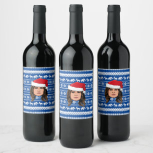 ÉTIQUETTE POUR BOUTEILLES DE VIN MELANIA TRUMP