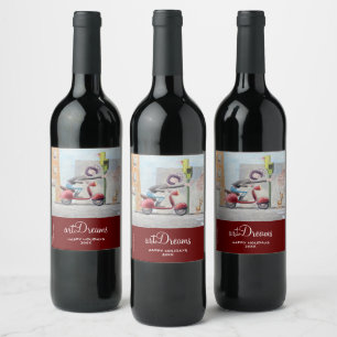 Étiquette Pour Bouteilles De Vin Modèle bouteille de vin