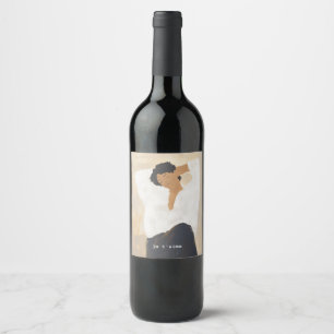 Étiquette Pour Bouteilles De Vin Moment calme