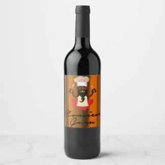 Étiquette Pour Bouteilles De Vin Monsieur Guru