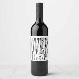 Étiquette Pour Bouteilles De Vin Pâque Vin Bouteille Étiquette Pâque Vin