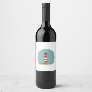 Étiquette Pour Bouteilles De Vin Phare