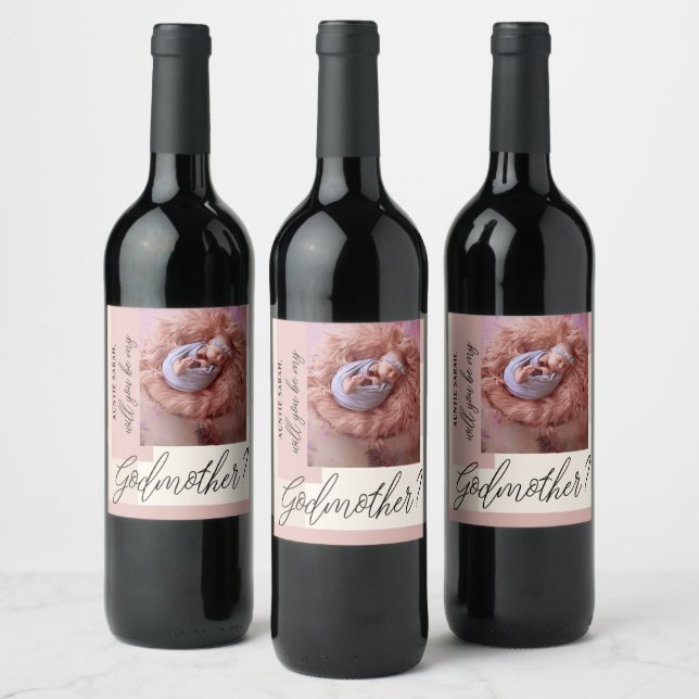 Étiquette Pour Bouteilles De Vin Photo Godmère Proposition (Bouteilles)