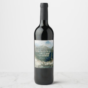 Étiquette Pour Bouteilles De Vin pittoresque amalfi italie rustique bouteille de do