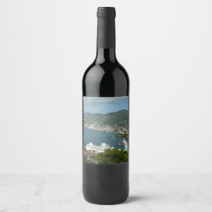Étiquette Pour Bouteilles De Vin Port à St. Thomas Îles Vierges américaines