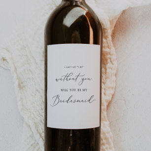 Étiquette Pour Bouteilles De Vin Proposition d'aide à la calligraphie noire