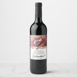 Étiquette Pour Bouteilles De Vin Proposition de photo Godmère élégante
