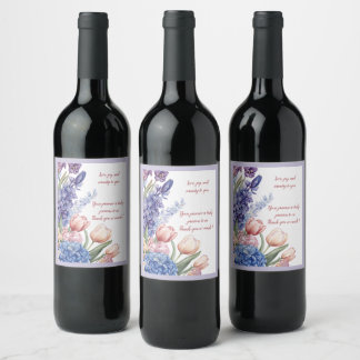 Étiquette Pour Bouteilles De Vin Prospectus
