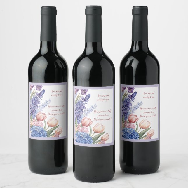 Étiquette Pour Bouteilles De Vin Prospectus (Bouteilles)