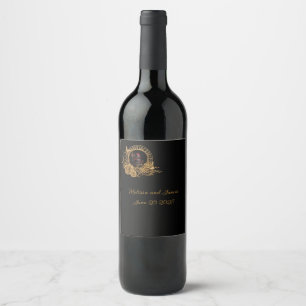 Étiquette Pour Bouteilles De Vin Romance gothique Romance Mariage