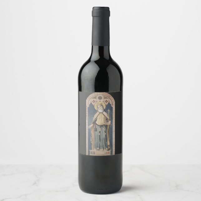 Étiquette Pour Bouteilles De Vin Saint-Adélaïde d'Italie (Devant)