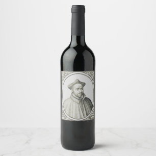 Étiquette Pour Bouteilles De Vin Saint Ignace de Loyola