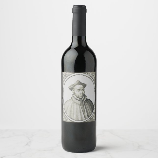 Étiquette Pour Bouteilles De Vin Saint Ignace de Loyola (Devant)