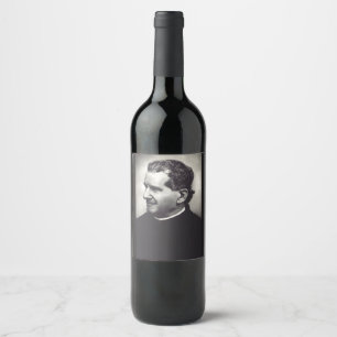 Étiquette Pour Bouteilles De Vin Salésien Saint Don John Bosco