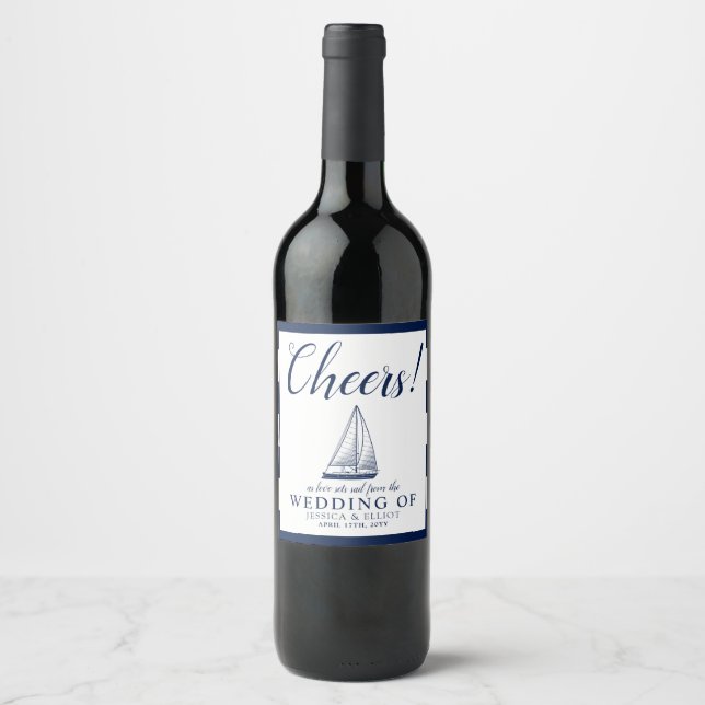 Étiquette Pour Bouteilles De Vin Santé! Love Sets (Devant)