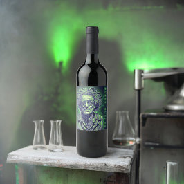 Étiquette Pour Bouteilles De Vin Scientifique Mad