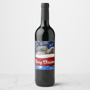 Étiquette Pour Bouteilles De Vin Shih tzu Wine Bottle