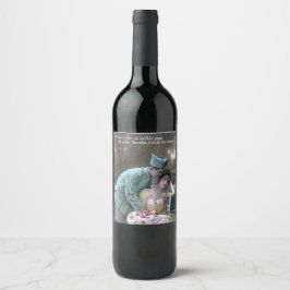 Étiquette Pour Bouteilles De Vin Soldier and Lover