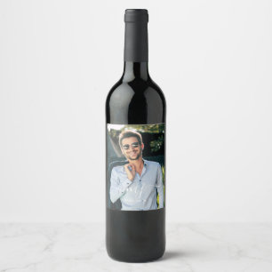 Étiquette Pour Bouteilles De Vin sur tout imprimer votre photo