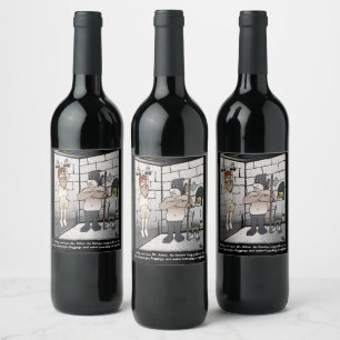 Étiquette Pour Bouteilles De Vin Torture