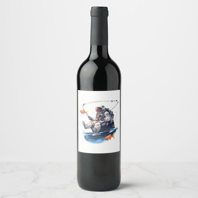 Étiquette Pour Bouteilles De Vin vaisseau (Devant)