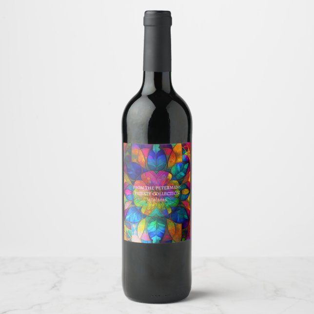 Étiquette Pour Bouteilles De Vin Verre de protection NEO (Devant)