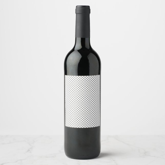 Étiquette Pour Bouteilles De Vin Vertical, Charbon de bois, Dune (Devant)