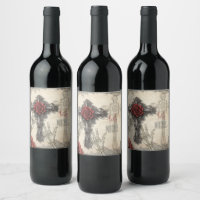 Victorian Gothic Styled Rose et Croix