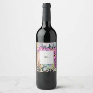 Étiquette Pour Bouteilles De Vin Vineyard
