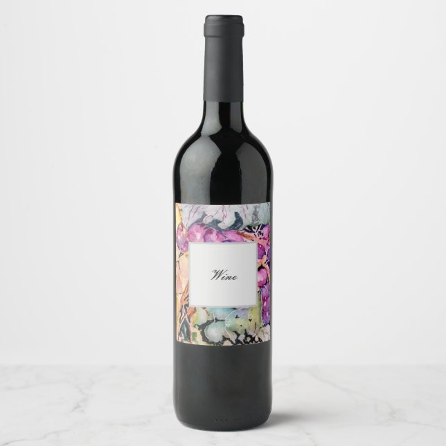 Étiquette Pour Bouteilles De Vin Vineyard (Devant)