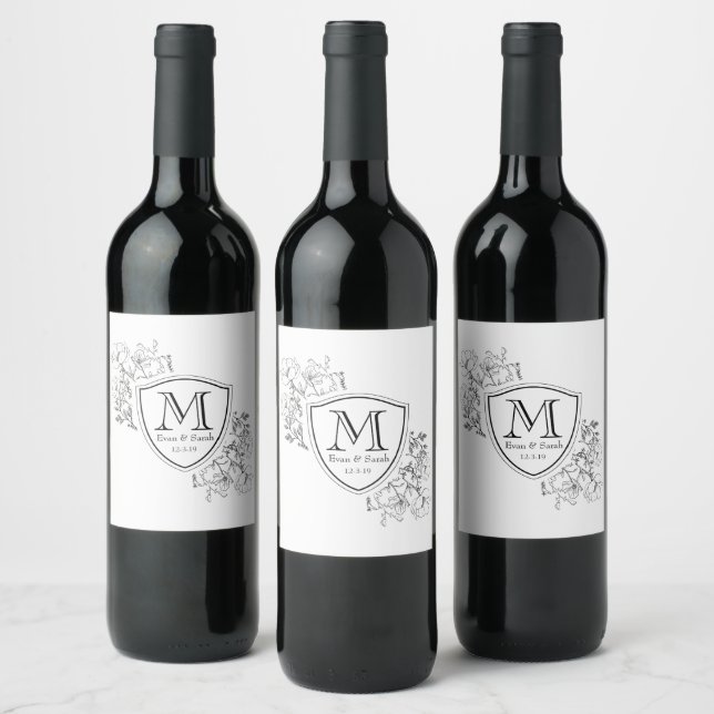 Étiquette Pour Bouteilles De Vin Vins et Étiquette à vin sur mesure (Bouteilles)