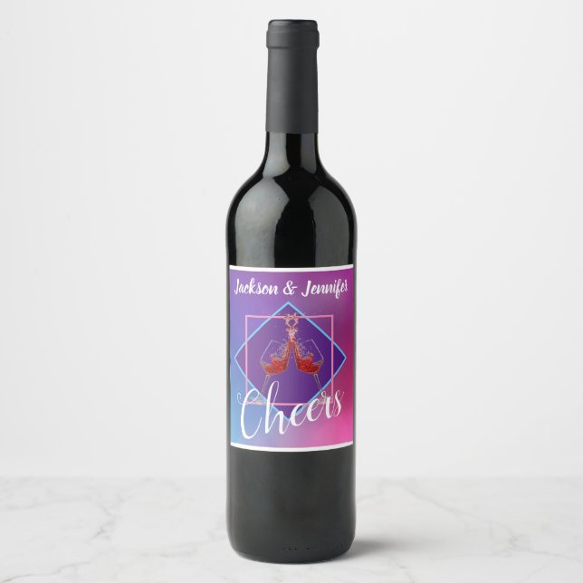 Étiquette Pour Bouteilles De Vin Vins - Vins - Vins rouges (Devant)