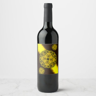Étiquette Pour Bouteilles De Vin Voir ma lumière