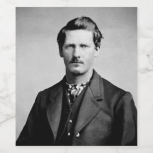 Étiquette Pour Bouteilles De Vin Wyatt Earp : représentant de la loi, bagarreur, pr