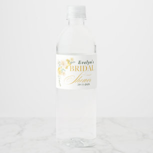 ÉTIQUETTE POUR BOUTEILLES D'EAU 