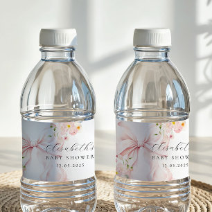 ÉTIQUETTE POUR BOUTEILLES D'EAU 