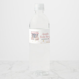 ÉTIQUETTE POUR BOUTEILLES D'EAU 